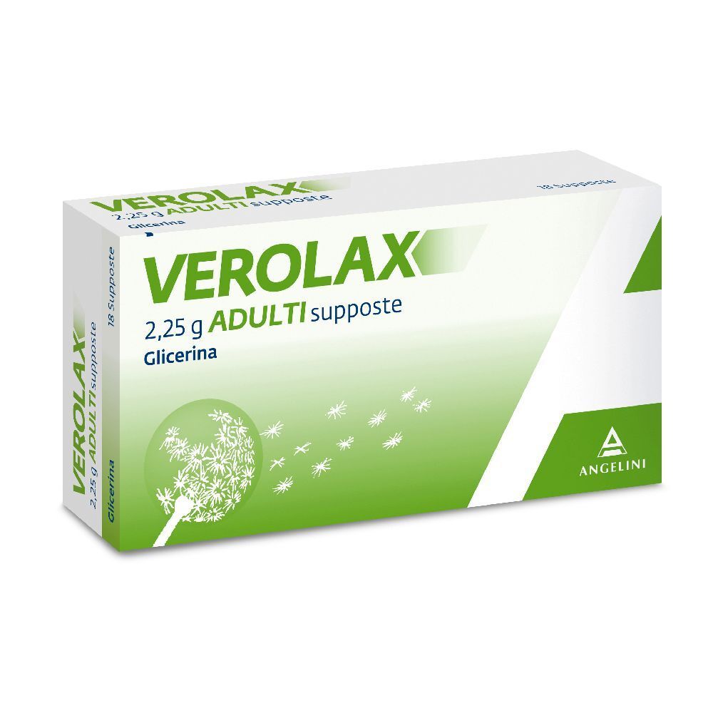 VEROLAX ADULTI 18 SUPPOSTE