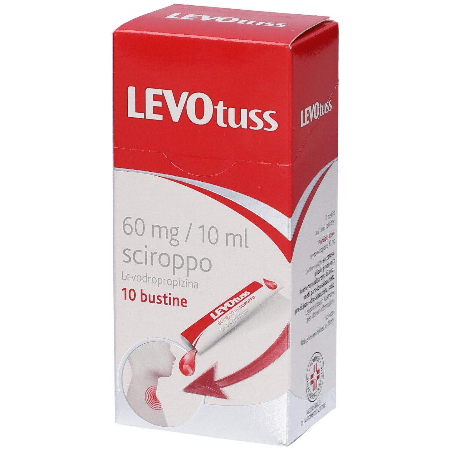 LEVOTUSS SCIROPPO BUSTINE MONODOSE 60MG/ML