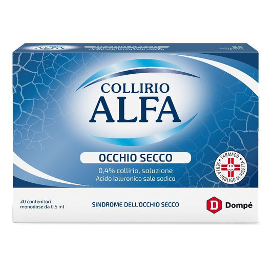 COLLIRIO ALFA OCCHIO SECCO 20 CONTENITORI MONODOSE