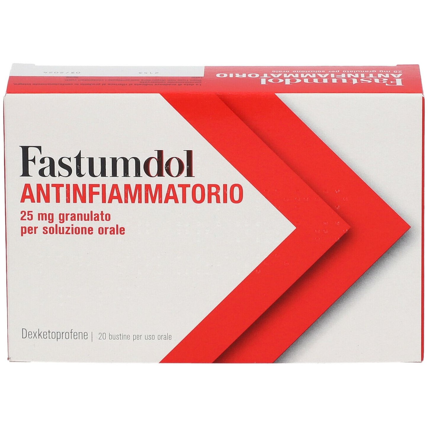 FASTUMDOL ANTINFIAMMATORIO 25MG GRANULATO PER SOSPENSIONE ORALE 20 BUSTINE