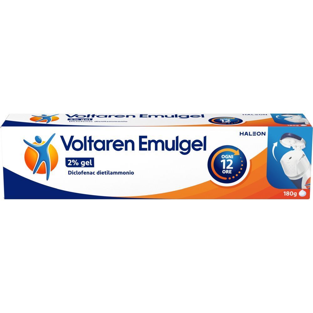 VOLTAREN EMULGEL 2% ANTINFIAMMATORIO DICLOFENAC DOLORI ARTICOLARI