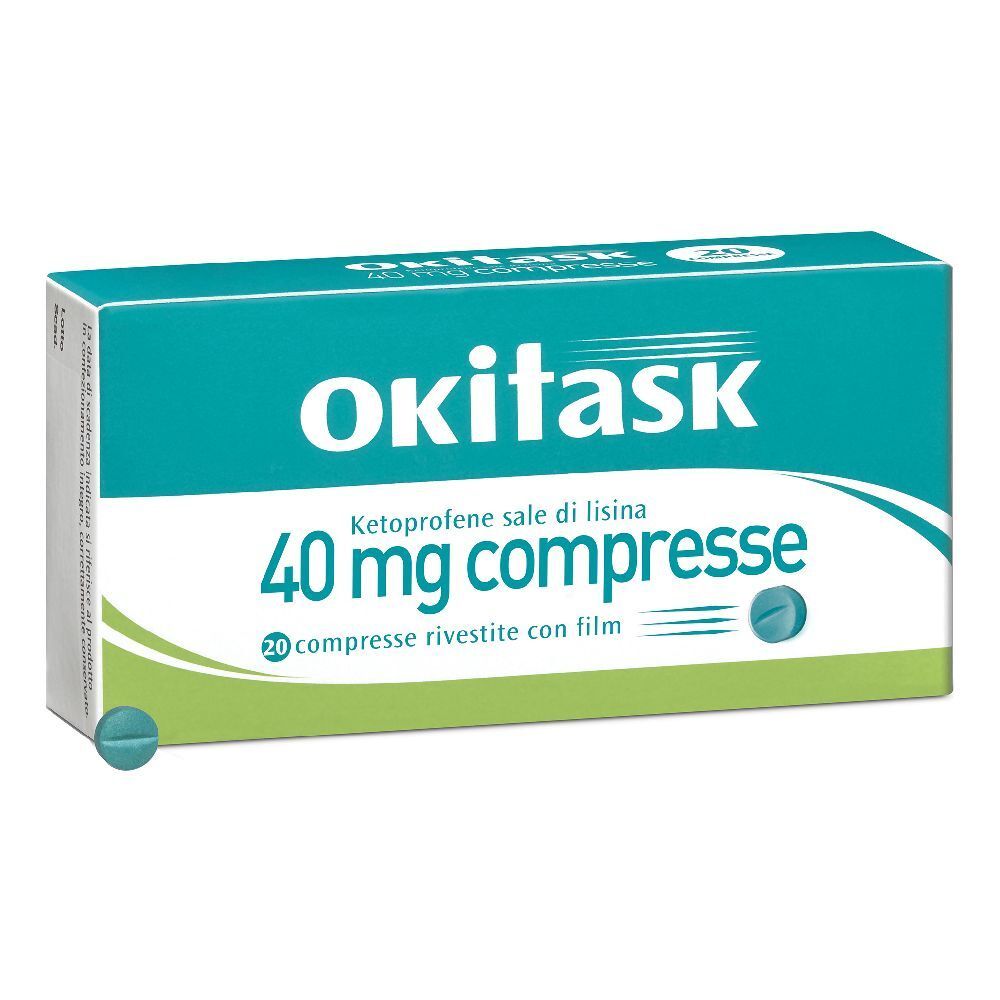 OKIASK 40MG COMPRESSE RIVESTITE 20MG