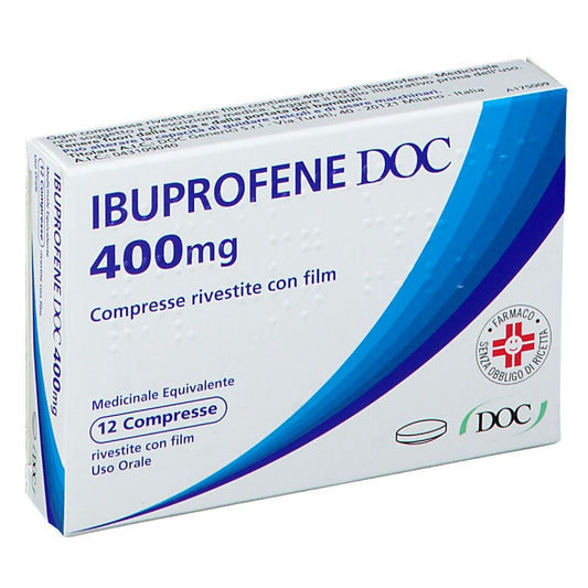 IBUPROFENE DOC 400MG 12 COMPRESSE