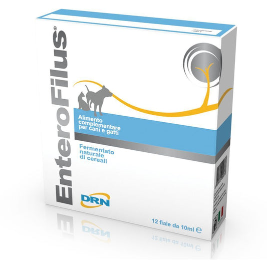 ENTEROFILUS FIALE ALIMENTO COMPLEMENTARE PER CANI E GATTI 12X10ML