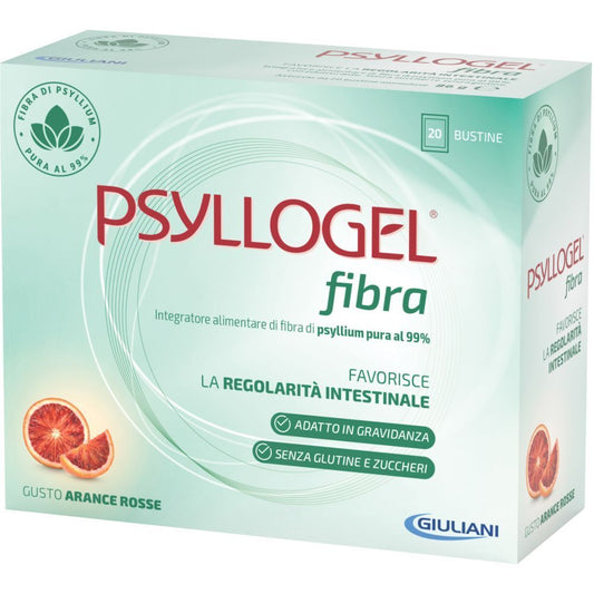 PSYLLOGEL FIBRA AROMA ARANCIA ROSSA 20 BUSTINE