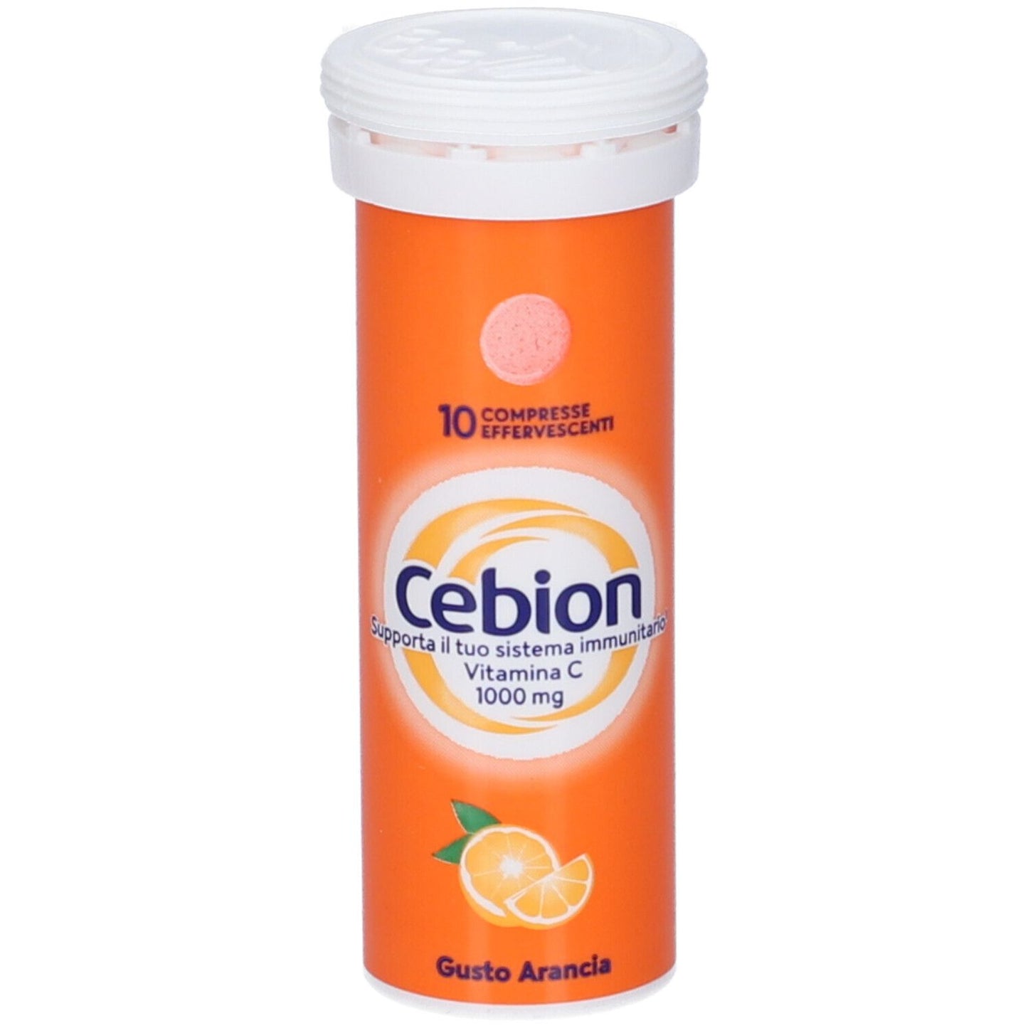CEBION 1G VITAMINA C GUSTO ARANCIA 10 COMPRESSE EFFERVESCENTI