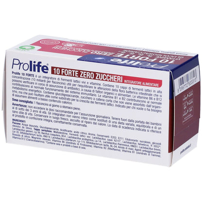 PROLIFE FORTE 10 MILIARDI 10 FLACONCINI