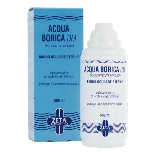 ACQUA BORICA DM BAGNO OCULARE STERILE 500ML