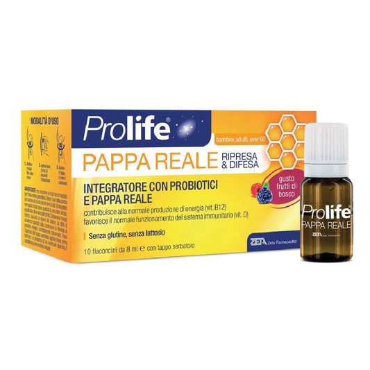 PROLIFE PAPPA REALE 10 FLACONCINI DA 8ML