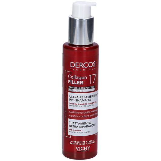 DERCOS COLLAGEN PEPTIDE 17 TRATTAMENTO CAPLELLI ULTRA RIPARATORE 150ML