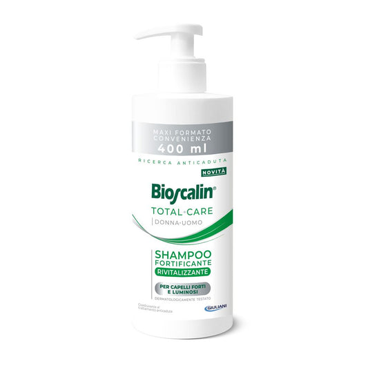 BIOSCALIN TOTAL CARE SHAMPOO FORTIFICANTE RIVITALIZZANTE 400ML