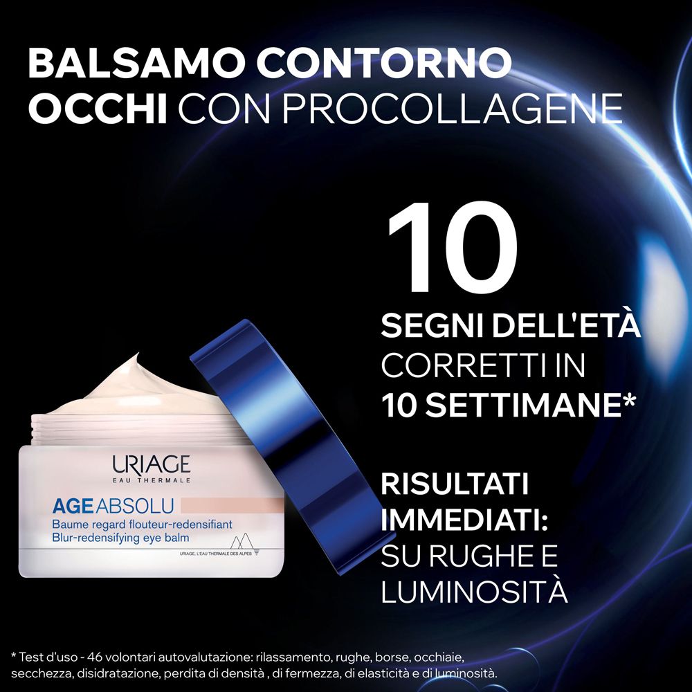 URIAGE AGE ABSOLU BALSAMO OCCHI PERFEZIONATORE RIDENSIFICANTE 15ML