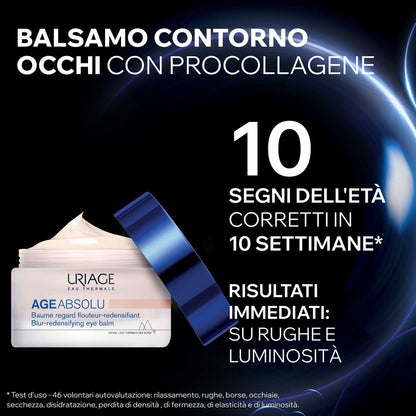 URIAGE AGE ABSOLU BALSAMO OCCHI PERFEZIONATORE RIDENSIFICANTE 15ML