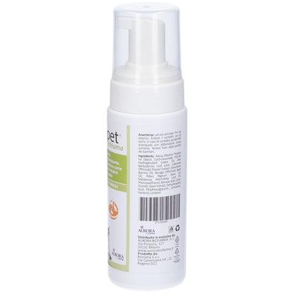 CORTIPET SCHIUMA AD AZIONE IGIENIZZANTE, EMOLLIENTE, IDRATANTE E LENITIVA PER CANE E GATTO 150ML