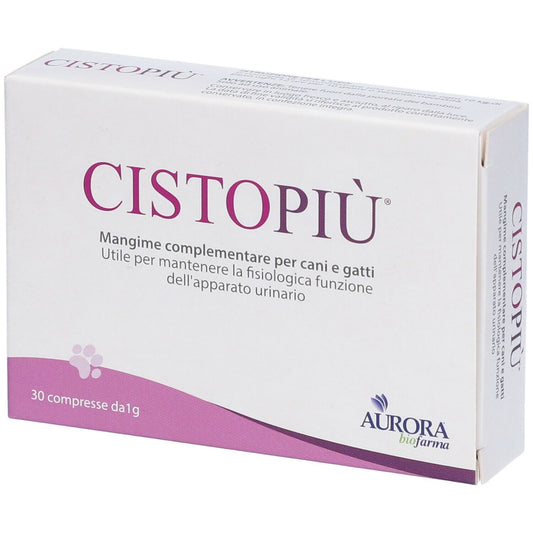 AURORRRA BIOFARMA CISTOPIÙ 30 COMPRESSE CANI E GATTI