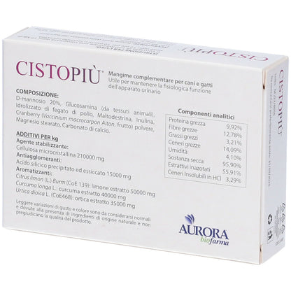CISTOPIÙ 30 COMPRESSE CANI E GATTI
