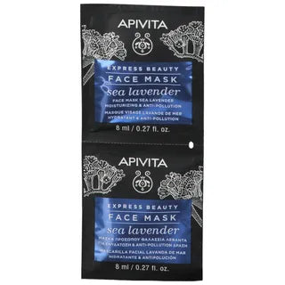 APIVITA MASCHERA VISO IDRATANTE E ANTI-INQUINAMENTO 2 X 8 ML