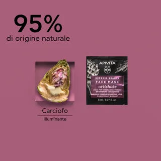APIVITA MASCHERA VISO AHA E PHA L CARCIOFO 2 X 8 ML