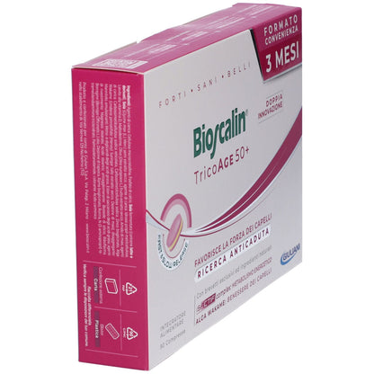 BIOSCALIN TRICOAGE50+ 90 COMPRESSE (FORMATO CONVENIENZA 3 MESI)