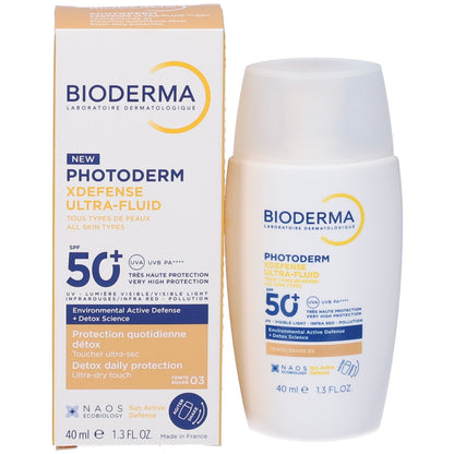 PHOTODERM XDEFENSE ULTRA-FLUID SPF50+ INVISIBILE