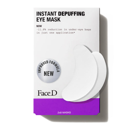 FaceD MASCHERA DEFATICANTE OCCHI EFFETTO IMMEDIATO 2 X 8 MASKS