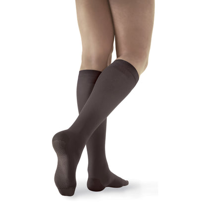 SOLIDEA GAMBALETTO UNISEX 70DEN COPRENTE A COMPRESSIONE GRADUATA 12/15mmHg- BLU SCURO