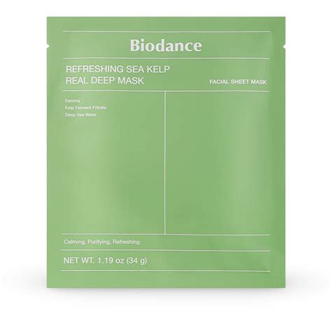 BIODANCE REFRESHING SEA KELP REAL DEEP MASK