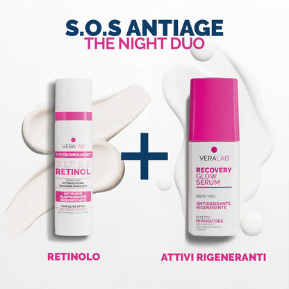 VERALAB KIT S.O.S. ANTIAGE THE NIGHT DUO