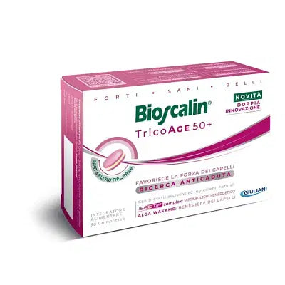 BIOSCALIN ANTICADUTA TRICOAGE 50+ 30 COMPRESSE