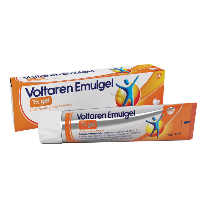 VOLTAREN EMULGEL 1% ANTINFIAMMATORIO DICLOFENAC DOLORI ARTICOLARI