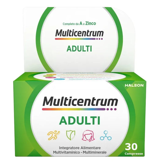 MULTICENTRUM ADULTI INTEGRATORE ALIMENTARE MULTIVITAMINICO 30 COMPRESSE