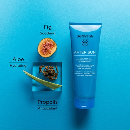 APIVITA COOL & SOOTH DOPOSOLE VISO E CORPO 200ML