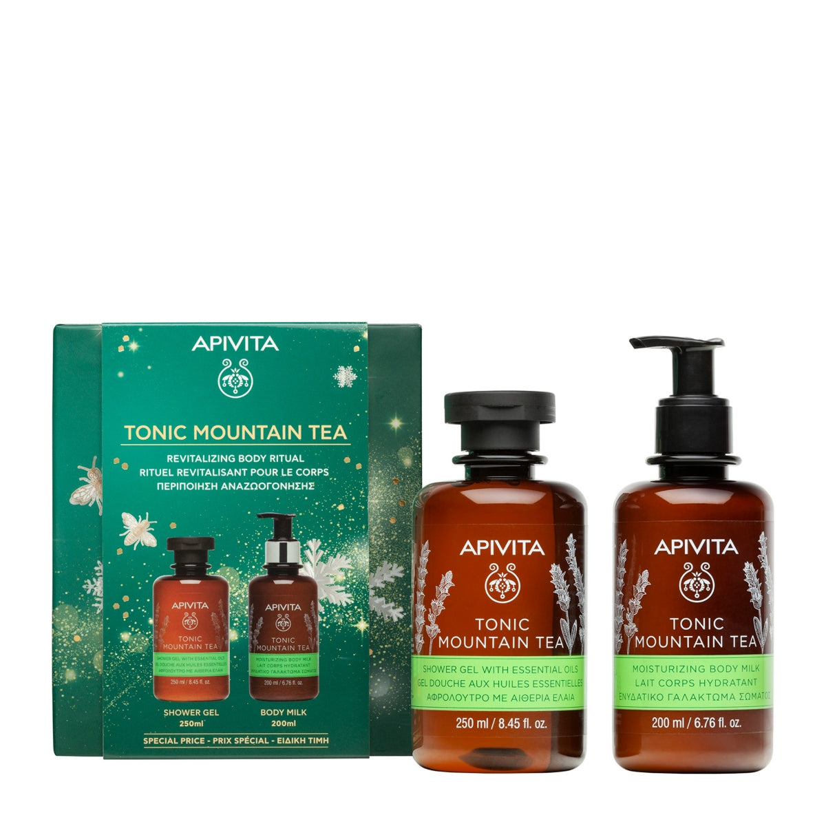 APIVITA COFANETTO REGALO TONIC MOUNTAIN TEA