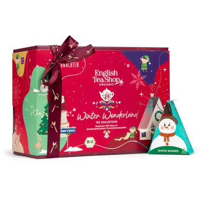 ENGLISH TEA SHOP WINTER WONDERLAND  BUSTINE A PIRAMIDE