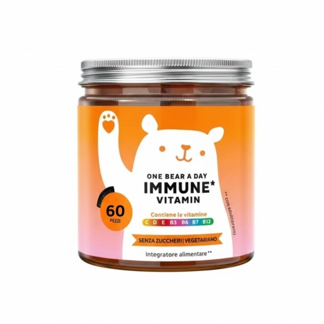 BEARS WITH BENEFITS ONE BEAR A DAY IMMUNE 60 CARAMELLE GOMMOSE