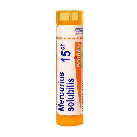 MERCURIUS SOLUBILIS 15CH TUBO DA 4G BOIRON