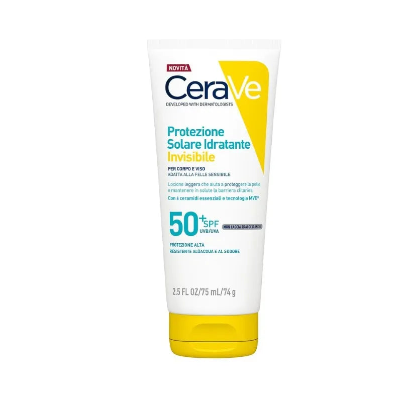 CERAVE PROTEZIONE SOLARE IDRATANTE INVISIBILE SPF 50+