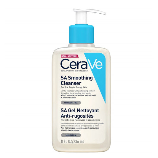 CERAVE SA GEL NETTOYANT ANTI- RUGOSITES (SA SMOOTHING CLEANSER) 236ML