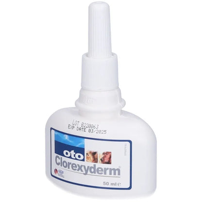CLOREXYDERM OTO PER PULIZIA AURICOLARE CANI E GATTI 50ML