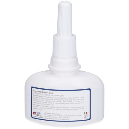 CLOREXYDERM OTO PER PULIZIA AURICOLARE CANI E GATTI 50ML