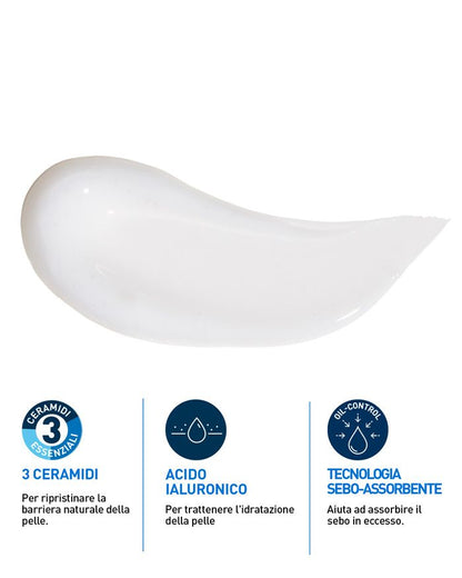 CERAVE CREMA GEL IDRATANTE ANTI- LUCIDITA' CREMA ADATTA DA MISTE A GRASSE ML52
