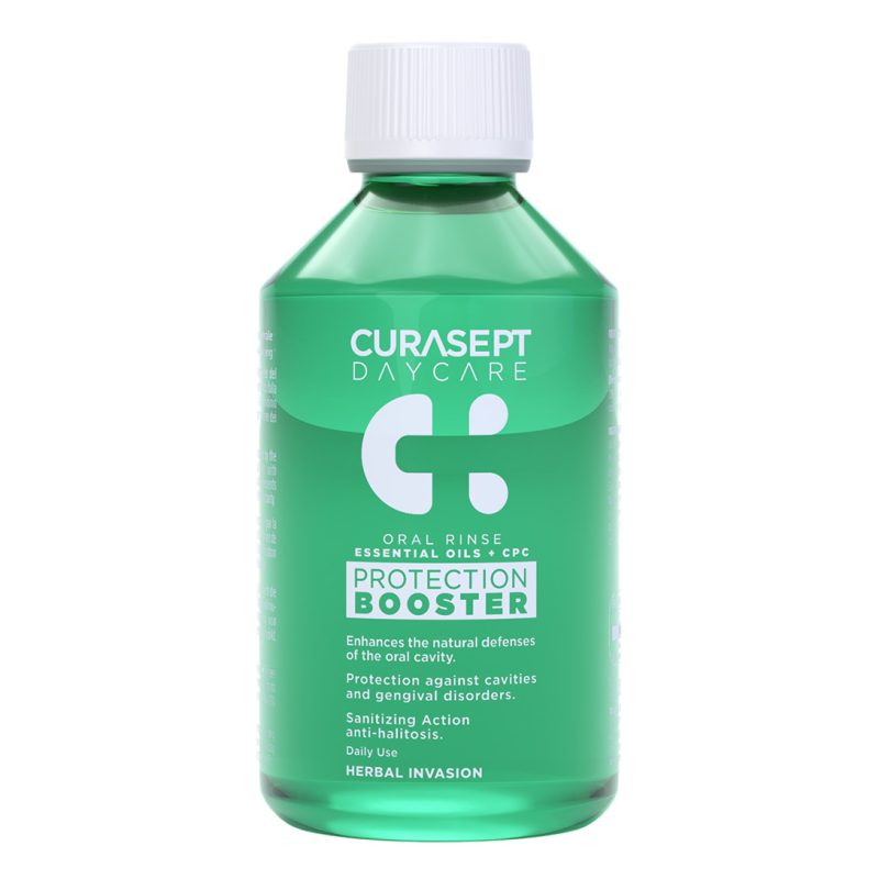 CURASEPT DAYCARE PROTETION BOOSTER HARBAL INVASION COLLUTTORIO 250 ML