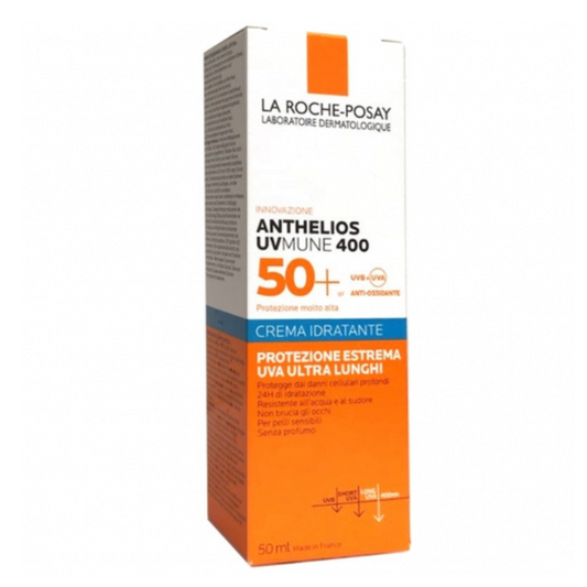 LA ROCHE-POSAY ANTHELIOS UVMUNE 400 CREMA IDRATANTE SENZA PROFUMO 50ML SPF50+