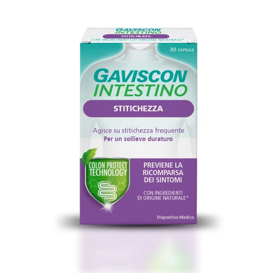 GAVISCON INTESTINO STITICHEZZA E DISTURBI INTESTINALI 30 COMPRESSE