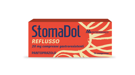 STOMADOL REFLUSSO PANTOPRAZOLO 20MG 14 COMPRESSE