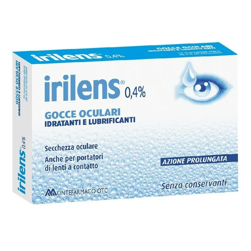 IRILENS GOCCE OCULARI OCCHI SECCHI E IRRITANTI 10 MONOSOSE STERILI