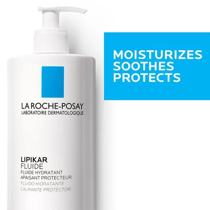 LA ROCHE-POSAY LIPIKAR FLUIDO IDRATANTE, LENITIVO E PROTETTORE 400ML