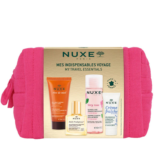 NUXE MES INDISPENSABLES VOYAGE ROUTINE VISO-CORPO TRAVEL SIZE