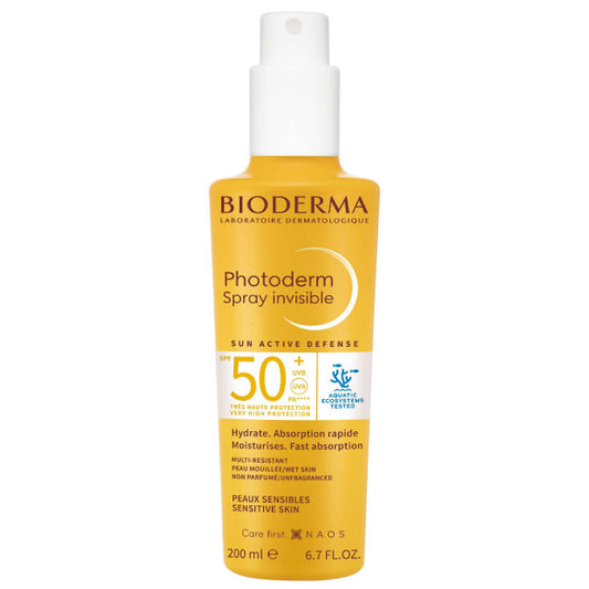 BIODERMA PHOTODERM SPRAY INVISIBLE SPF50+ 200ml