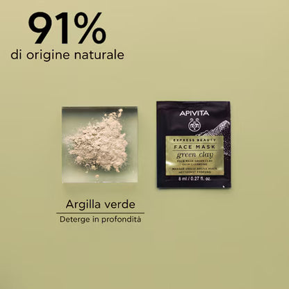 APIVITA MASCHERA VISO DETERSIONE PROFONDA  2 X 8 ML